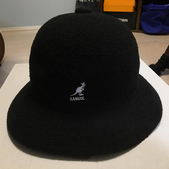 KANGOL バケットハット 黒 XL