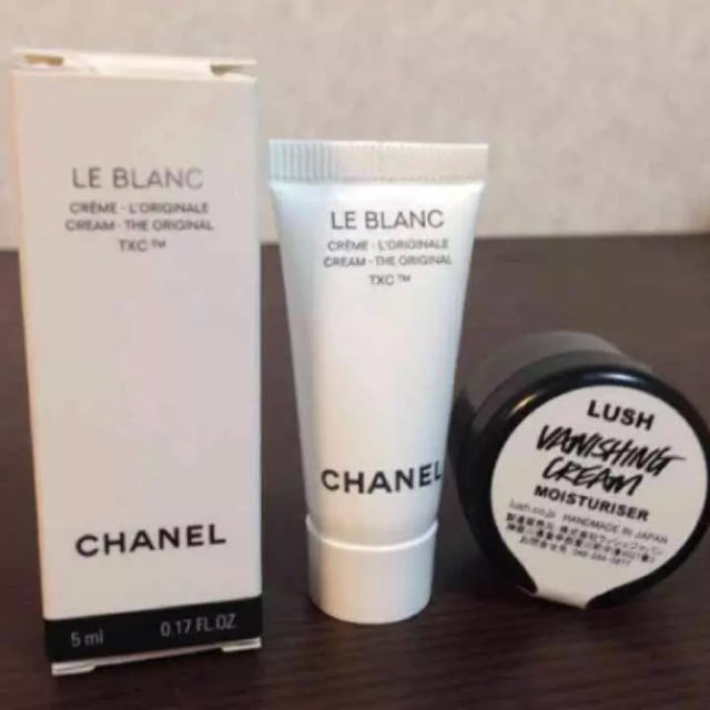 CHANEL(シャネル)のシャネル☆ル ブランクリームとラッシュおまけ コスメ/美容のスキンケア/基礎化粧品(フェイスクリーム)の商品写真