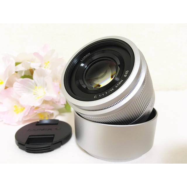 ❤️セール❤️新品 Panasonic 単焦点レンズ 25mm 美しいボケ感演出