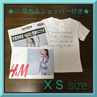 エイチアンドエム(H&M)のH＆M 安室奈美恵 ★★Tシャツ★★(Tシャツ(半袖/袖なし))