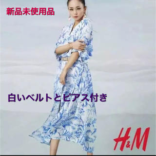 エイチアンドエム(H&M)の安室奈美恵 H&M☆ロングワンピース コラボ品(ロングワンピース/マキシワンピース)
