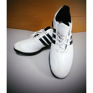 アディダス(adidas)のアディダス/ ゴルフスパイクシューズ/レディース/24㎝(シューズ)