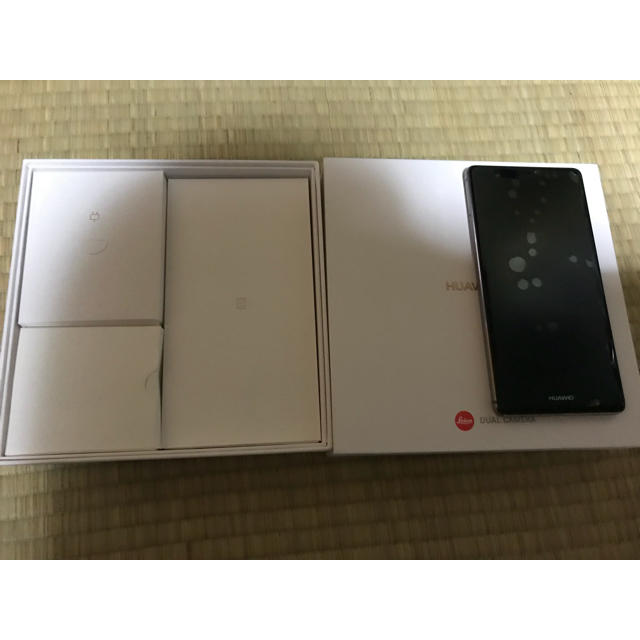 スマホ/家電/カメラHuawei p9 eva-l09  チタングレー