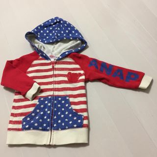 アナップキッズ(ANAP Kids)のANAP 80㎝ フード付き パーカー(その他)