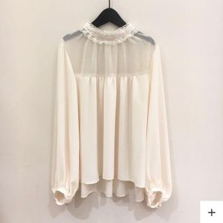 フランシュリッペ(franche lippee)のフランシュリッペ  チビリボンハイネックブラウス(シャツ/ブラウス(長袖/七分))