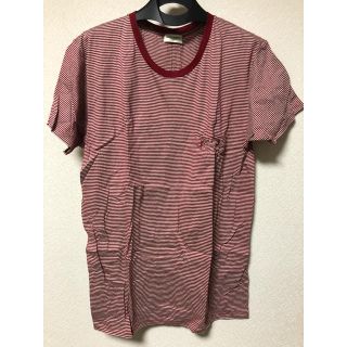 サンローラン(Saint Laurent)のサンローランパリ ボーダーTシャツ S saint laurent paris (Tシャツ/カットソー(半袖/袖なし))