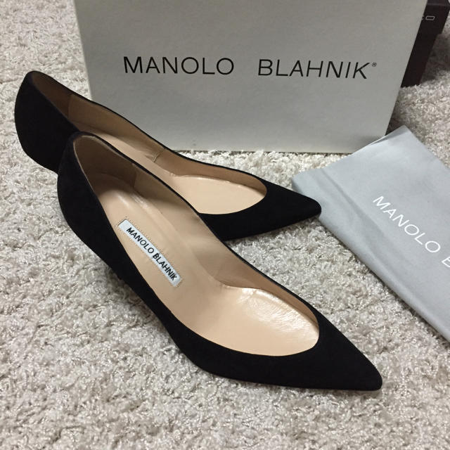 日本に - BLAHNIK MANOLO マノロブラニク ロンハーマン別注 キエッタ黒