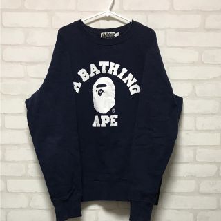 アベイシングエイプ(A BATHING APE)のA BATHING APE トレーナー(スウェット)