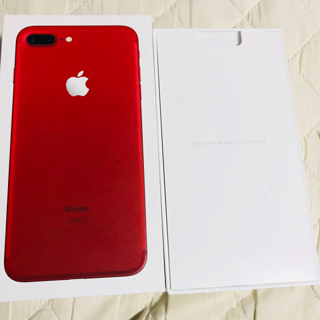 Apple レッド 128GBの通販 by flame｜アップルならラクマ - iPhone7プラス 新品高品質