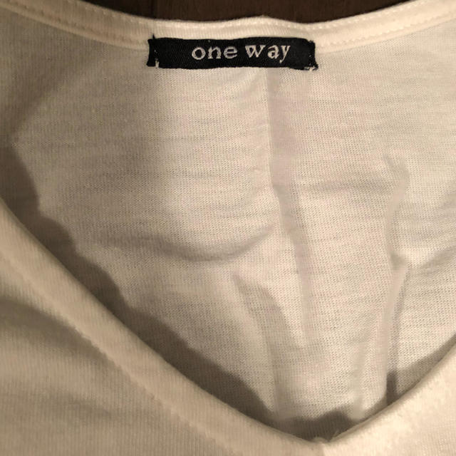 one*way(ワンウェイ)のワンウェイトップス レディースのトップス(Tシャツ(半袖/袖なし))の商品写真