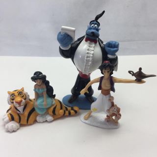 ディズニー アラジン フィギュアセット(キャラクターグッズ)