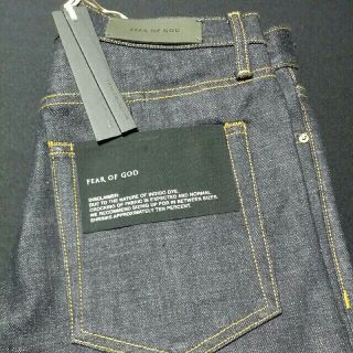 新品 FEAR OF GOD 正規品 リジットデニム yeezy インディゴ | tspea.org