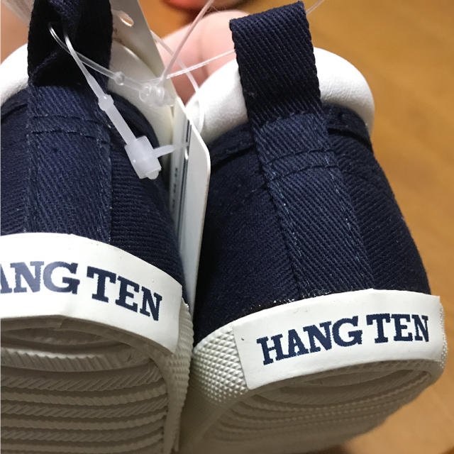 HANG TEN(ハンテン)の新品 ハングテン ベビーシューズ 13.0 キッズ/ベビー/マタニティのベビー靴/シューズ(~14cm)(スニーカー)の商品写真