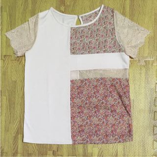 ジルスチュアート(JILLSTUART)のJILLSTUART リバティレース シャツ(Tシャツ(半袖/袖なし))