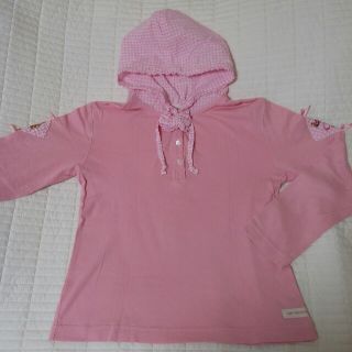 ピンクハウス(PINK HOUSE)の【送料込み】BABY PINK HOUSE　パーカー/カットソー(サイズLL)(Tシャツ/カットソー)