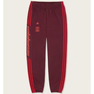 yeezy calabasas track pants red