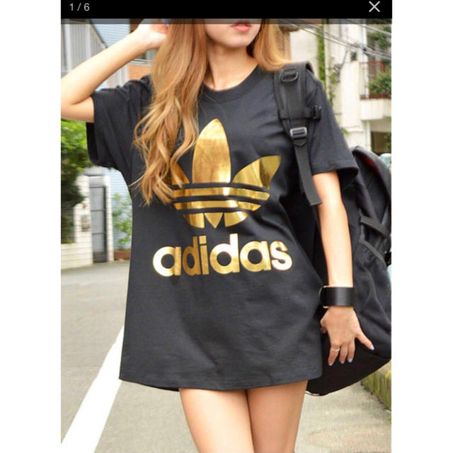 adidas(アディダス)のアディダスTシャツ レディースのトップス(Tシャツ(半袖/袖なし))の商品写真