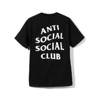 アンチ(ANTI)のXS ブラック ANTI SOCIAL SOCIAL CLUB ロゴ Tシャツ(Tシャツ/カットソー(半袖/袖なし))