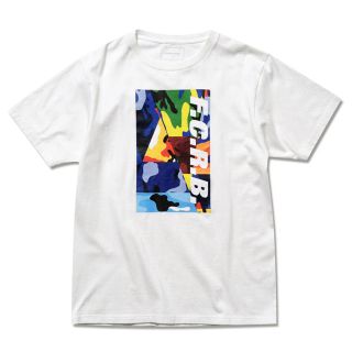 エフシーアールビー(F.C.R.B.)のXL FCRB 18SS CAMOUFLAGE BOX LOGO TEE .(Tシャツ/カットソー(半袖/袖なし))