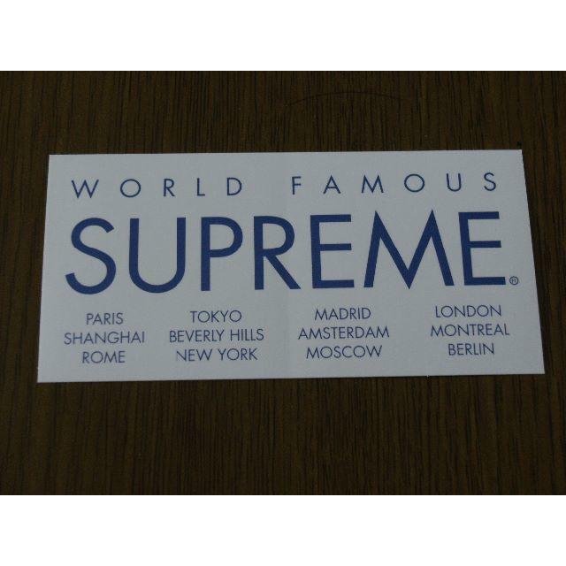 Supreme(シュプリーム)のSupreme シュプリームステッカー⑭逃げ恥じ登場!WORLD FAMOUS  メンズのトップス(Tシャツ/カットソー(半袖/袖なし))の商品写真