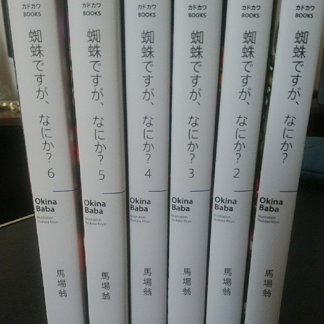 ネネ様用 蜘蛛ですが何か 小説版1 6巻の通販 By Cip335 S Shop ラクマ