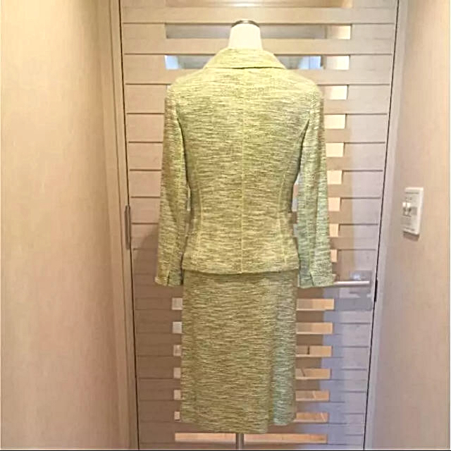 HANAE MORI(ハナエモリ)のハナエモリ（HANAE MORI  ）定価15万 9号規格春夏素敵スーツ 入学式 レディースのフォーマル/ドレス(スーツ)の商品写真