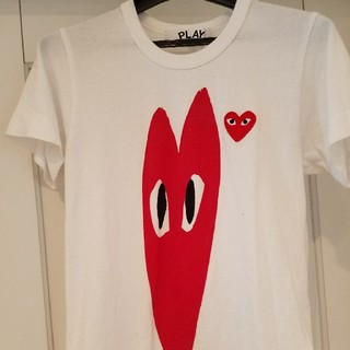 コムデギャルソン(COMME des GARCONS)のCOMME des GARCONS　PLAY  xsサイズ(Tシャツ(半袖/袖なし))