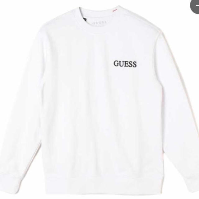 guess 白 トレーナー - スウェット