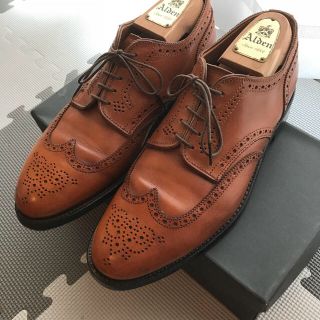 オールデン(Alden)の3オールデン ALDEN ウイングチップ 8D 26cm(ドレス/ビジネス)