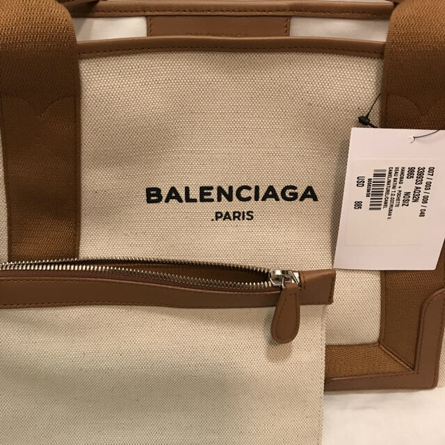 最終値下げ❤️バレンシアガ 新品タグ付き 旧ロゴ キャメル