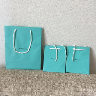 ティファニー(Tiffany & Co.)のティファニー ショップ袋 3枚セット(ショップ袋)