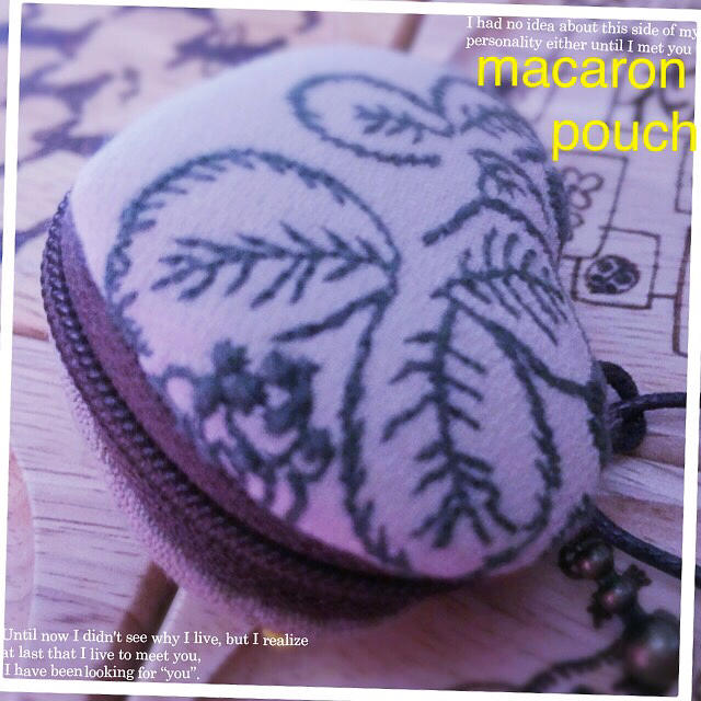 mina perhonen(ミナペルホネン)のminäperhonenʚϊɞ♥プチなmacaronpouch ミナ ペルホネン ハンドメイドのファッション小物(その他)の商品写真