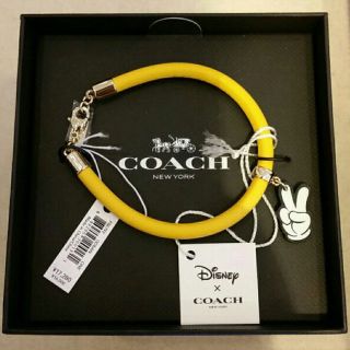 コーチ(COACH)のCOACH　Disney　Mickey　コラボ　ブレスレット　コーチ　ミッキー(ブレスレット/バングル)