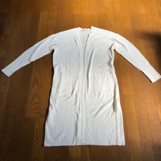 カージュ(Khaju)のカージュ リネンリブカーディガン 白(カーディガン)