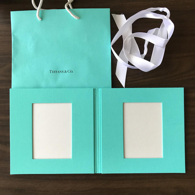 Tiffany & Co.(ティファニー)の非売品！未使用！ティファニー 写真立て アルバム 正規品 エンタメ/ホビーのコレクション(ノベルティグッズ)の商品写真