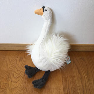 JELLYCATジェリーキャット 白鳥 新品未使用タグ付き ぬいぐるみ Mサイズ(ぬいぐるみ/人形)