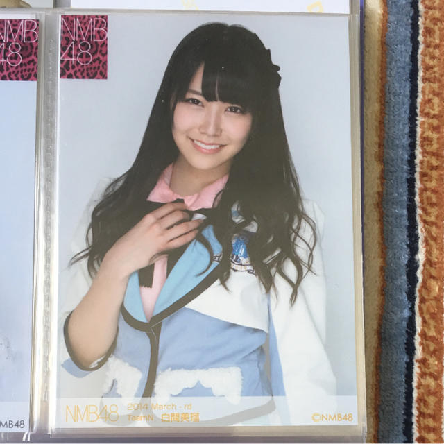 NMB48(エヌエムビーフォーティーエイト)のNMB48 生写真 2014 March 白間美瑠 エンタメ/ホビーのタレントグッズ(アイドルグッズ)の商品写真