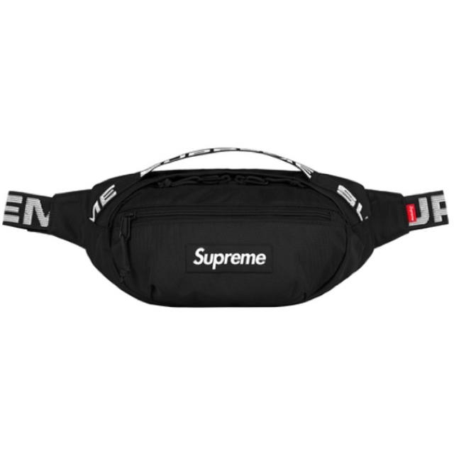 シュプリーム Supreme Waist Bag 18SS ブラック