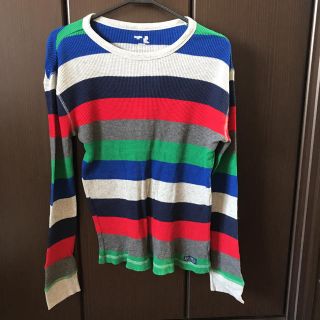 ギャップキッズ(GAP Kids)の最終価格GAP 150 ワッフル生地長Ｔ(Tシャツ/カットソー)