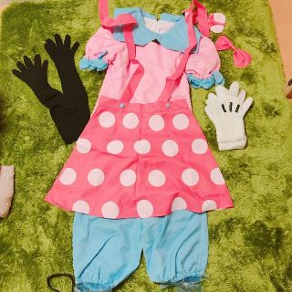 ディズニー(Disney)のミニーちゃんコスプレ(衣装一式)