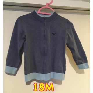 アルマーニ ジュニア(ARMANI JUNIOR)のアルマーニベビー 18M カーディガン(ニット/セーター)