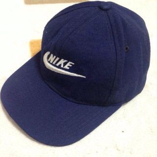 ナイキ(NIKE)のNIKE ネイビーCAP(キャップ)