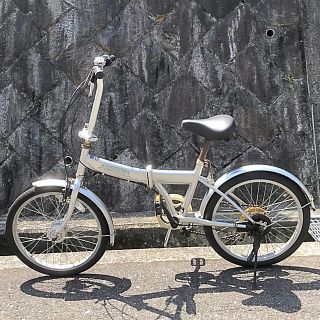 シマノ(SHIMANO)の♡SHIMANO 6段切り替え折りたたみ自転車 中古品♡(自転車本体)