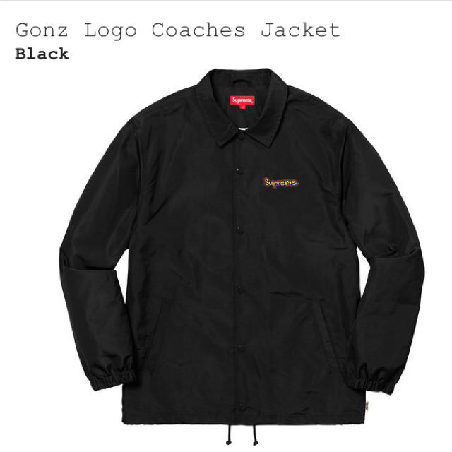 supreme Gonz Logo Coaches Jacket black M ナイロンジャケット