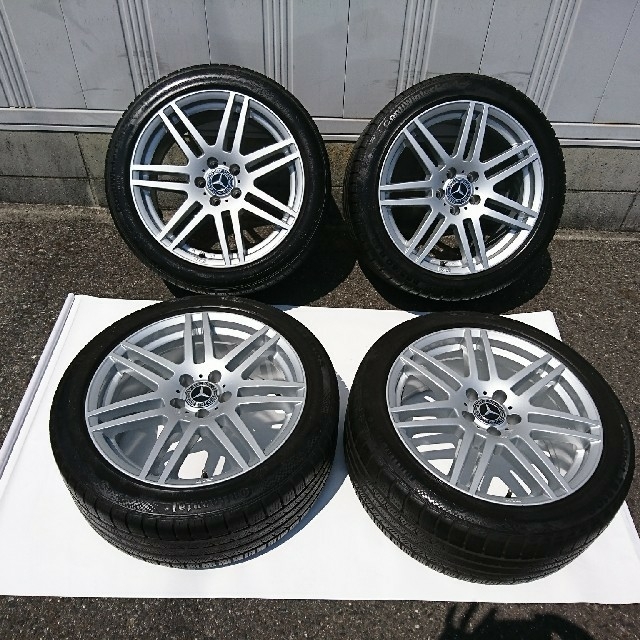 リアル 超美品ベンツ スタッドレスタイヤAMG EクラスW212W211CLSw218