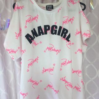 アナップ(ANAP)のANAPGIRL 女の子用 肩出しtシャツ(Tシャツ(半袖/袖なし))