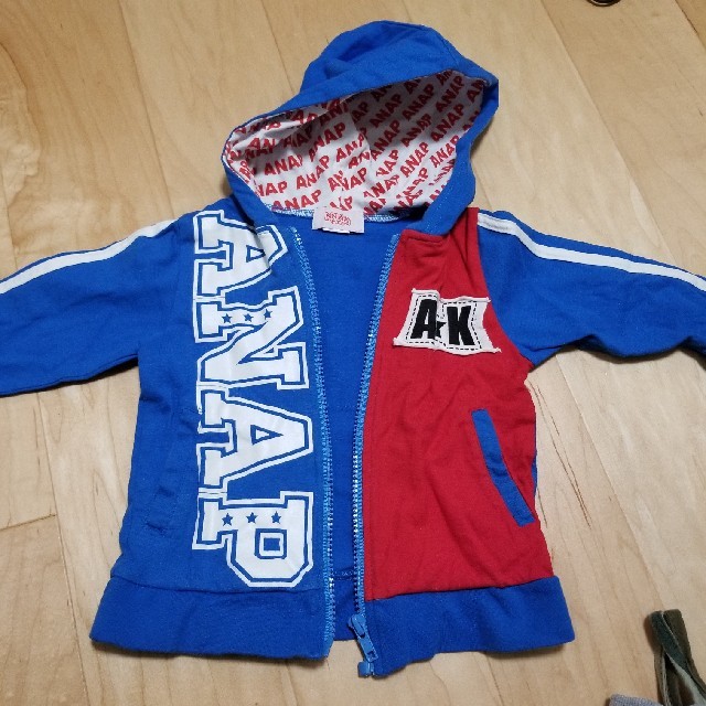 ANAP Kids(アナップキッズ)のANAPkids パーカー90 キッズ/ベビー/マタニティのキッズ服男の子用(90cm~)(その他)の商品写真