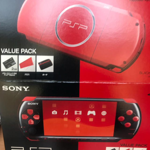 SONY - psp 3000 黒赤の通販 by ぢゅん 1's shop|ソニーならラクマ