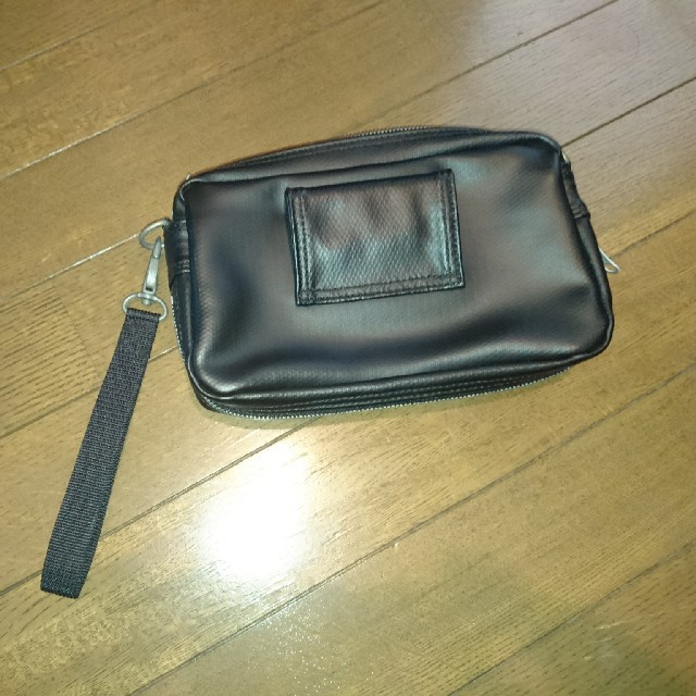 吉田カバン(ヨシダカバン)のポーター ラゲッジラベル青  美品 レディースのバッグ(ボディバッグ/ウエストポーチ)の商品写真