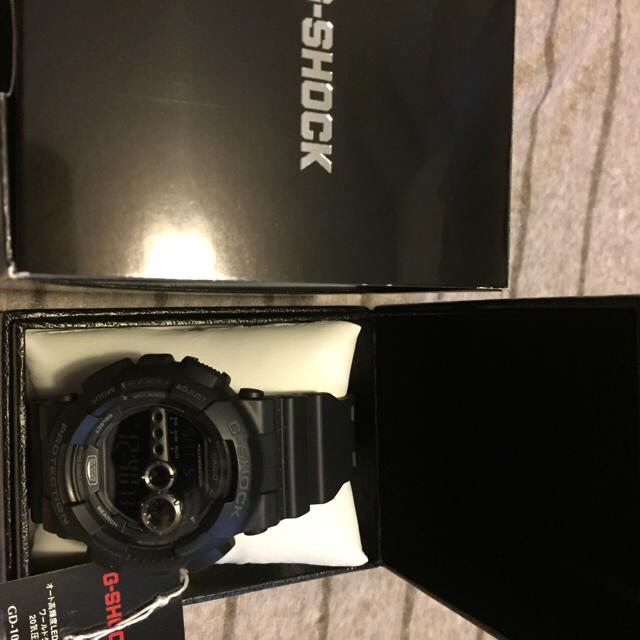 G-SHOCK - G SHOCK 黒 GD-100-1BJF 新品未使用の通販 by wakuwaku's